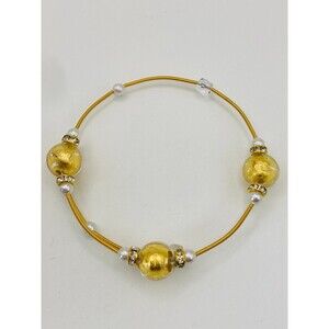 Handmade murano glass made in Italy wire Bracelet